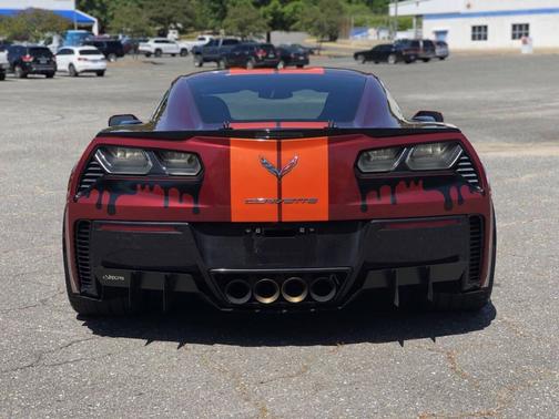 Burgundy 2017 Chevrolet Corvette Z06