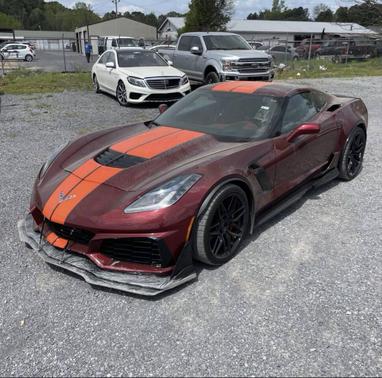 Burgundy 2017 Chevrolet Corvette Z06