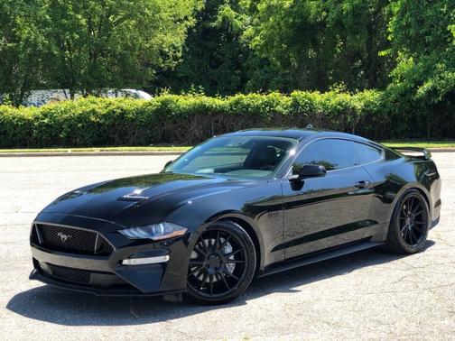 Shadow Black 2021 Ford Mustang GT Premium