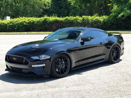 Shadow Black 2021 Ford Mustang GT Premium