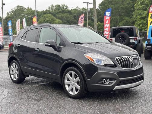 Carbon Black Metallic 2015 Buick Encore Leather