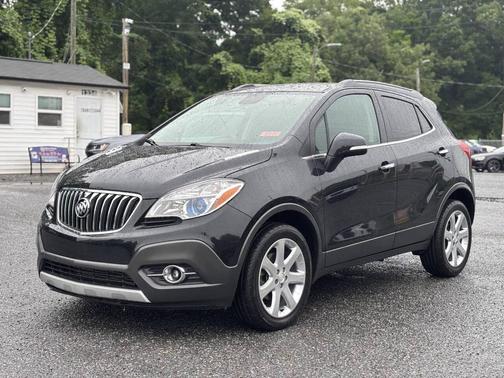 Carbon Black Metallic 2015 Buick Encore Leather