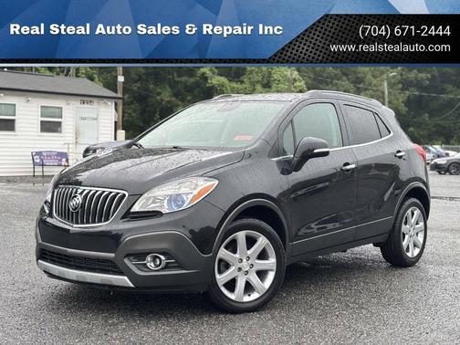 Carbon Black Metallic 2015 Buick Encore Leather