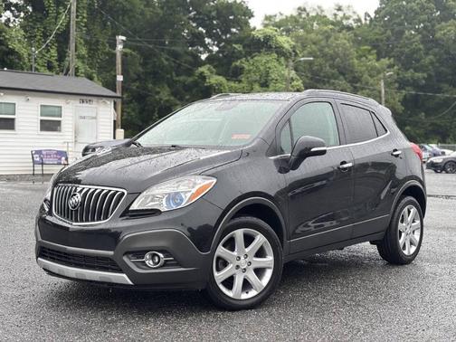 Carbon Black Metallic 2015 Buick Encore Leather