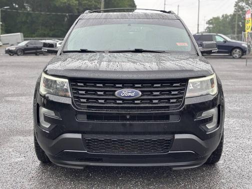 White Platinum Metallic Tri-Coat 2016 Ford Explorer Sport