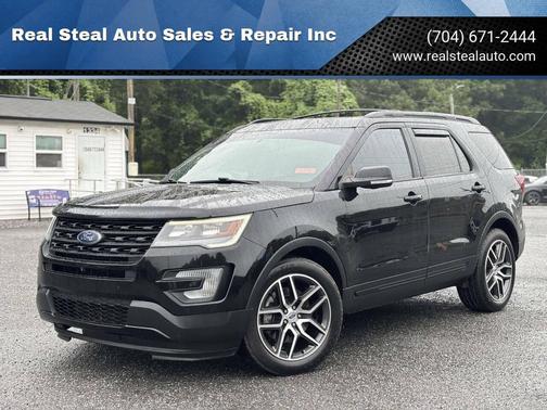 White Platinum Metallic Tri-Coat 2016 Ford Explorer Sport