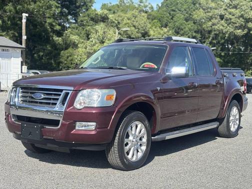Red 2007 Ford Explorer Sport Trac Limited