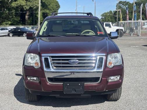 Red 2007 Ford Explorer Sport Trac Limited