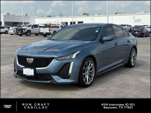 Midnight Steel Metallic 2023 Cadillac CT5 Sport