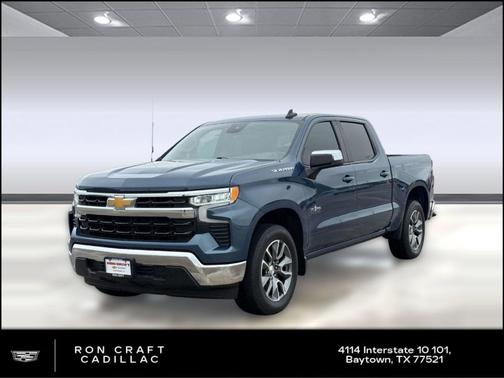 Lakeshore Blue Metallic 2024 Chevrolet Silverado 1500 LT