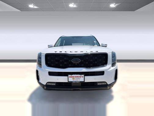 Glacial White Pearl 2021 Kia Telluride SX
