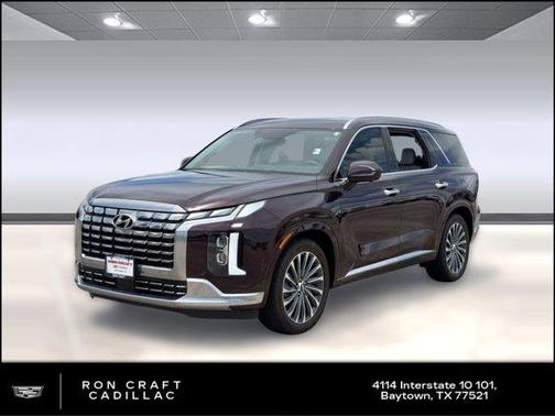 Sierra Burgundy 2024 Hyundai PALISADE Calligraphy