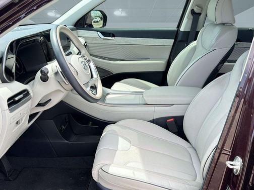 Sierra Burgundy 2024 Hyundai PALISADE Calligraphy