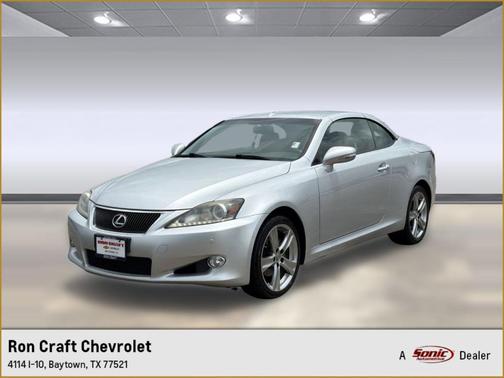 Silver Lining Metallic 2013 Lexus IS 250C Base