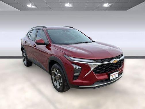 Crimson Metallic 2025 Chevrolet Trax LT