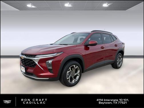 Crimson Metallic 2025 Chevrolet Trax LT