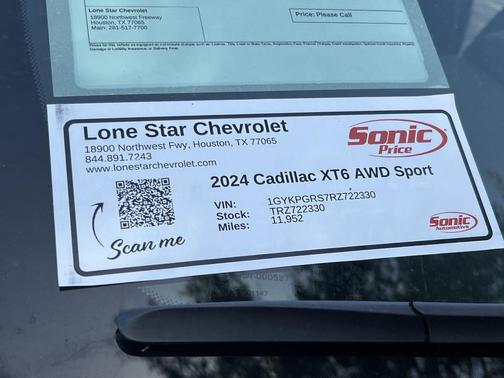 2024 Cadillac XT6 Sport AWD