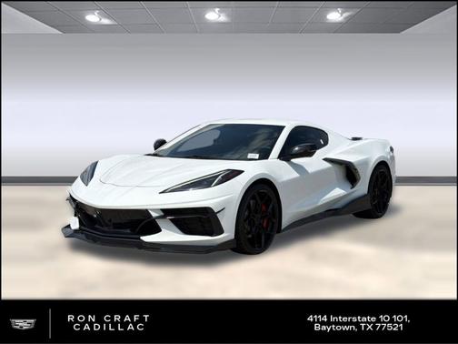 Arctic White 2020 Chevrolet Corvette Stingray w/2LT