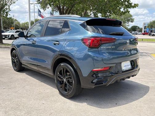 Ocean Blue Metallic 2025 Buick Encore GX Sport Touring