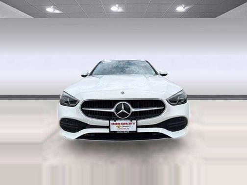 White 2023 Mercedes-Benz C-Class Sedan
