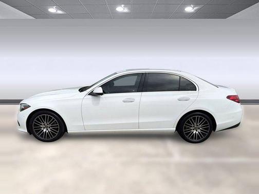 White 2023 Mercedes-Benz C-Class Sedan