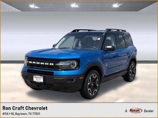Velocity Blue Metallic 2022 Ford Bronco Sport Outer Banks