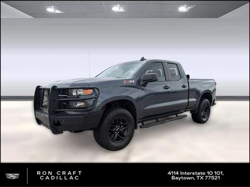 Shadow Gray Metallic 2020 Chevrolet Silverado 1500 Custom Trail Boss