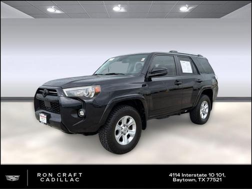 Midnight Black Metallic 2021 Toyota 4Runner SR5