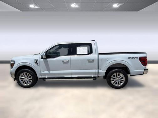 Space White Metallic 2025 Ford F-150 Lariat