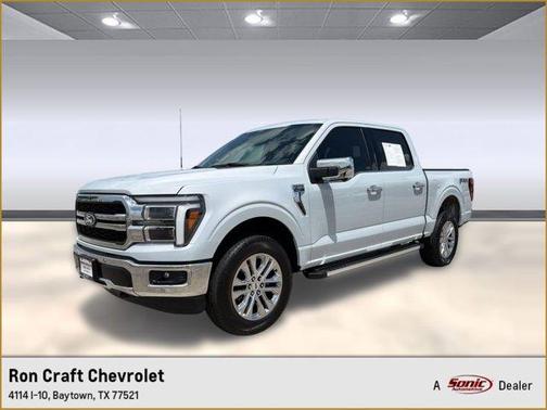 Space White Metallic 2025 Ford F-150 Lariat
