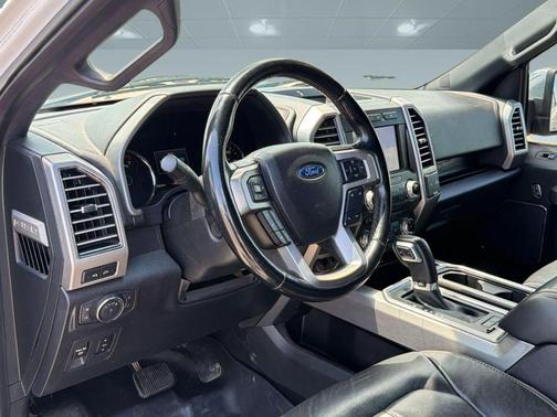 White Platinum Metallic Tri-Coat 2018 Ford F-150 Platinum