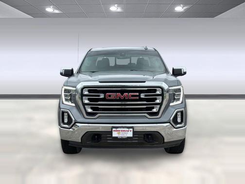 Satin Steel Metallic 2021 GMC Sierra 1500 SLT