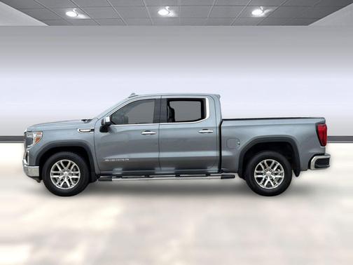 Satin Steel Metallic 2021 GMC Sierra 1500 SLT