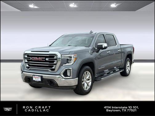 Satin Steel Metallic 2021 GMC Sierra 1500 SLT