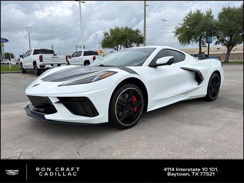 Arctic White 2023 Chevrolet Corvette Stingray w/2LT