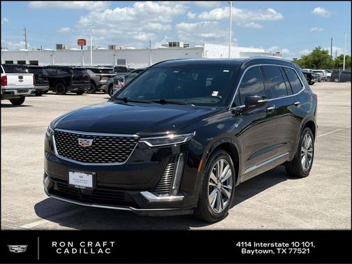 Stellar Black Metallic 2022 Cadillac XT6 Premium Luxury FWD