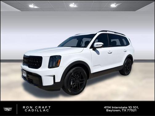 Glacial White Pearl 2025 Kia Telluride EX X-Line