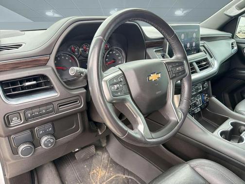 Summit White 2021 Chevrolet Tahoe LT