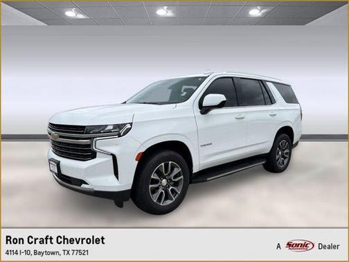 Summit White 2021 Chevrolet Tahoe LT