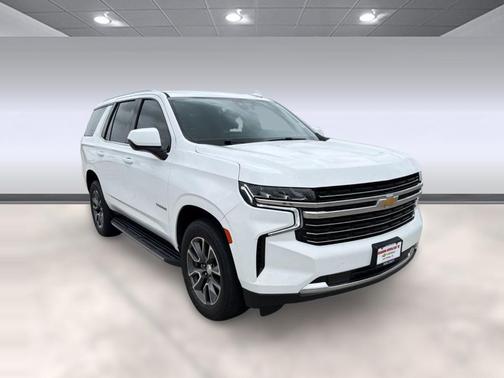 Summit White 2021 Chevrolet Tahoe LT