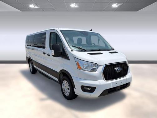 Oxford White 2022 Ford Transit-350 XLT