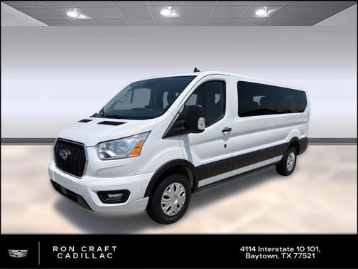 Oxford White 2022 Ford Transit-350 XLT