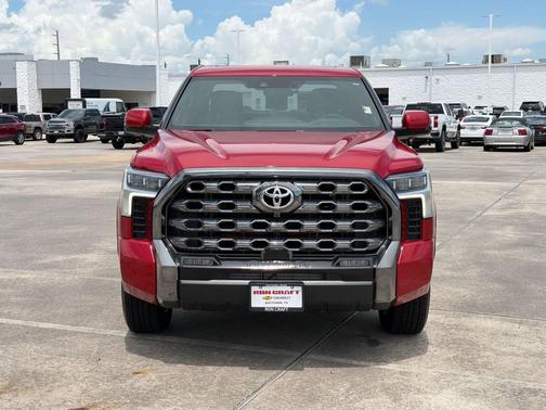 Supersonic Red 2026 Toyota Tundra Platinum