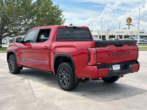 Supersonic Red 2026 Toyota Tundra Platinum