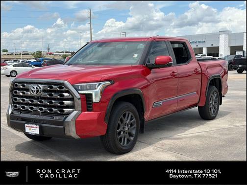 Supersonic Red 2026 Toyota Tundra Platinum