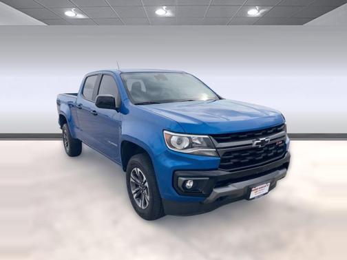 Bright Blue Metallic 2021 Chevrolet Colorado Z71