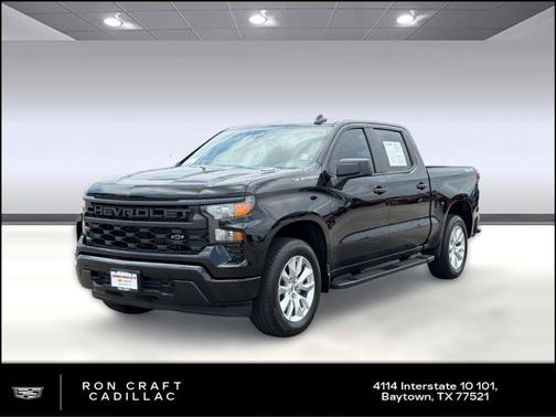 Black 2026 Chevrolet Silverado 1500 Custom