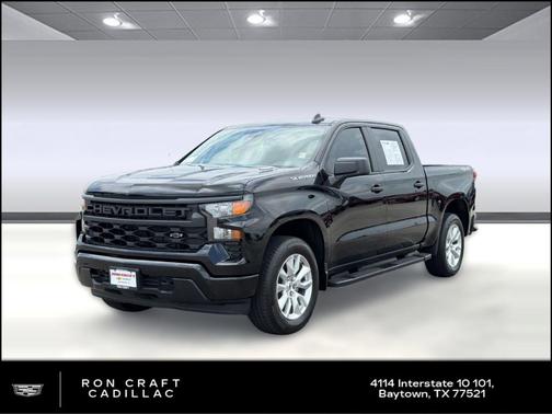 Black 2026 Chevrolet Silverado 1500 Custom