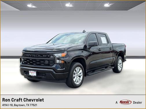 Black 2026 Chevrolet Silverado 1500 Custom