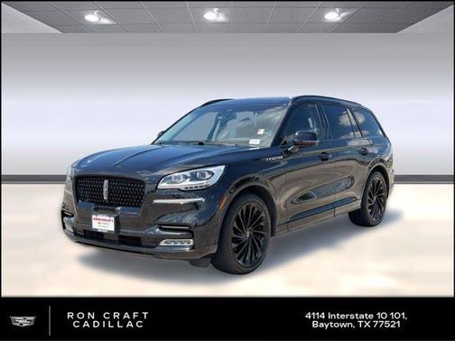 Infinite Black Metallic Clearcoat 2023 Lincoln Aviator Reserve